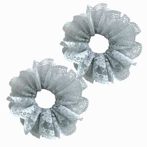 Elegant Lace Hair Scrunchies